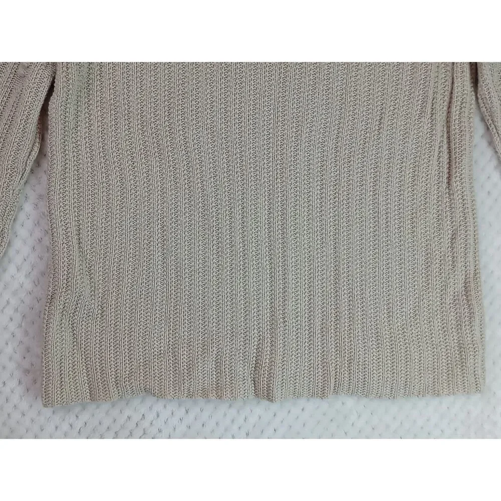 41 Hawthorn Girls XL Beige Textured Sweater